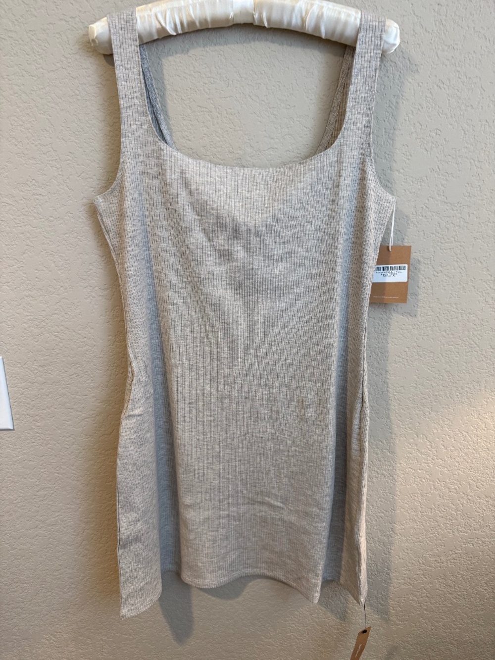 Reformation Ribbed Tank Dress